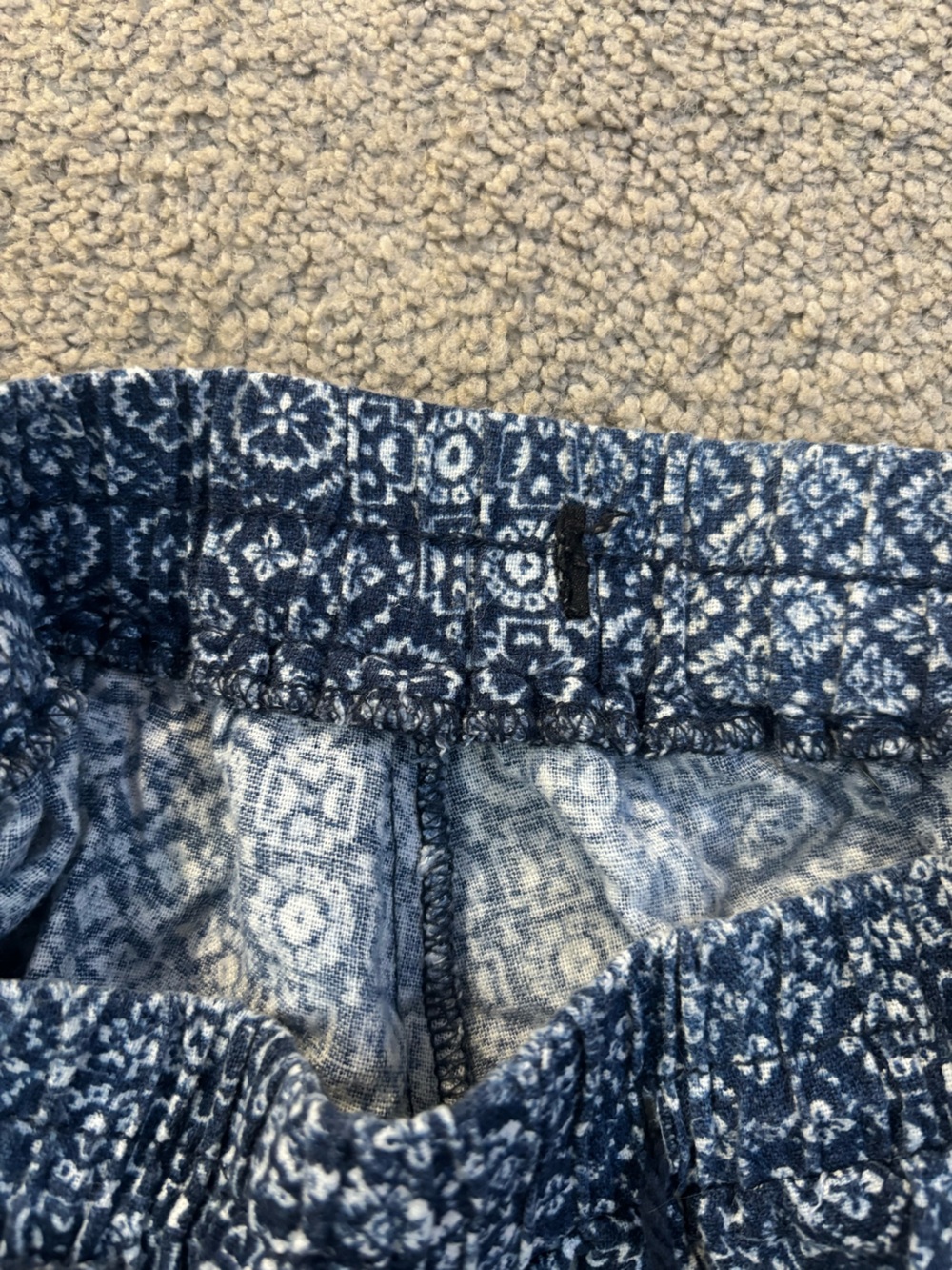 Blue pattern shorts - Picture 4 of 4
